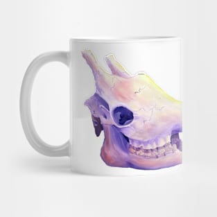 Giraffe Skull Mug